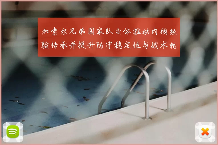 加索尔兄弟国家队合体推动内线经验传承并提升防守稳定性与战术轮换